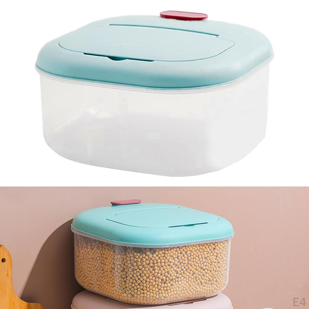 6kg Large Rice Storage Container Grain Dispenser Box
