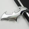KRGNPLE Car Stickers Character Car Sticker Zinc Alloy Stick-on 3D Waterproof Personality Decoration Easy Installation (Bat Design)