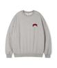 TOPBOY Quantum Oversized Brushed Print Sweatshirt