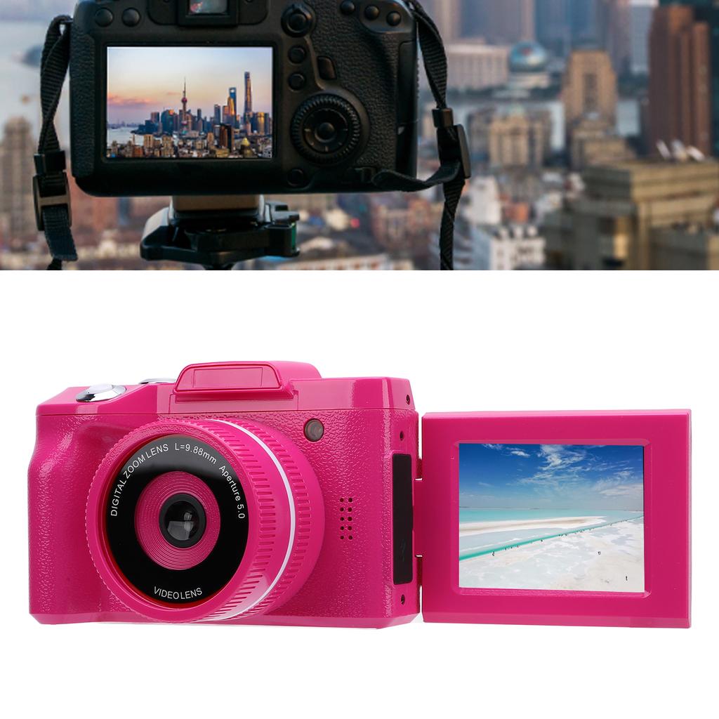 Digital Camera 1080P 16MP HD 2.4in Screen Autofocus 16X Zoom for Photography Vlogging