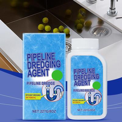 Sink & Drain Cleaner Powerful Pipe Dredging Agent Fast Foaming Sink & Drain Cleaner Kitchen Pipes Tunnel Powder