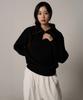 FADERMENT Essential Turtleneck Zip-Up Knit (Beige)