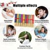 7 Sets of 140 Incense Sticks Available in Four Seasonal Sets: Rose Lavender Sandalwood Jasmine Mint Cherry Blossom Herbal and Dragon Blood Wood with