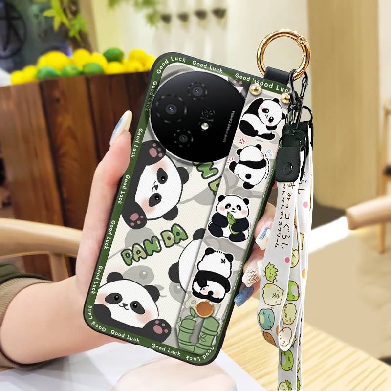 Back Cover Protective Phone Case For TCL 50 Nxtpaper 5G/50Pro Nxtpaper 5G Lanyard Anti-dust Fashion Design Silicone Ring