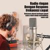 U87 Condenser Microphone Kit for Recording & Streaming: Includes Sound Card for Mobile & Computer