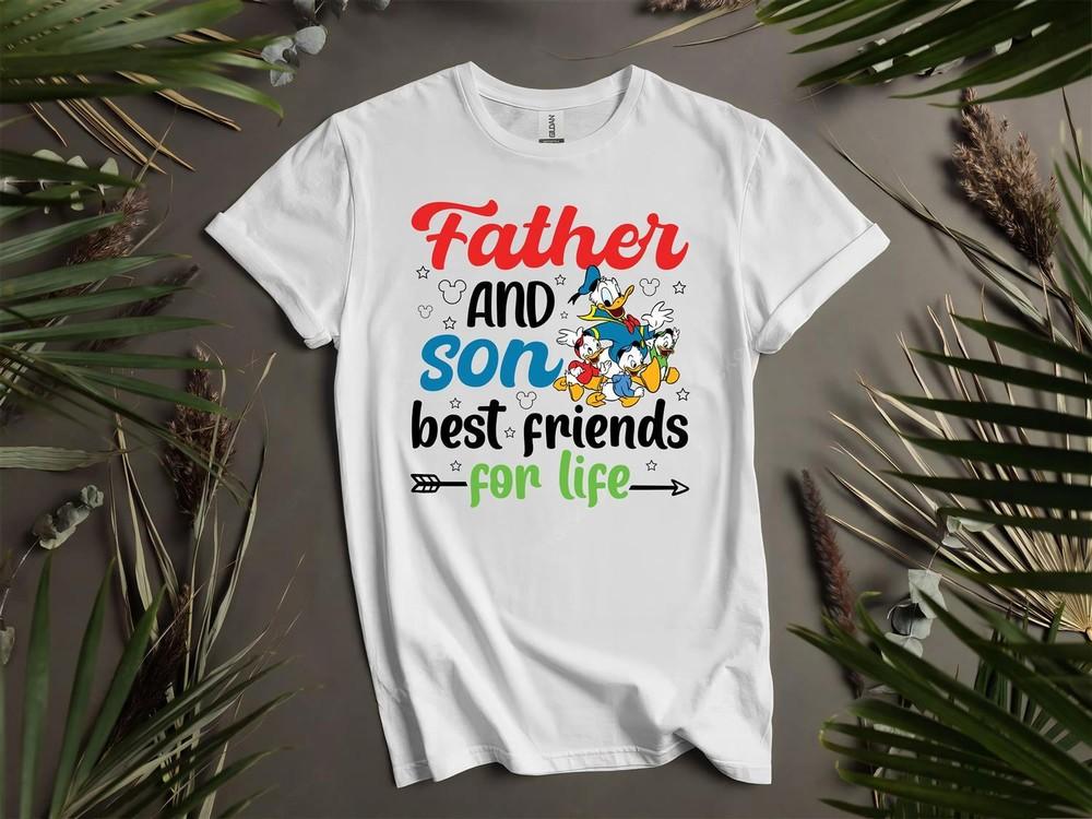

Father And Son Best Friends For Life T-shirt T shirt Men Women Unisex Tshirt L87 XL