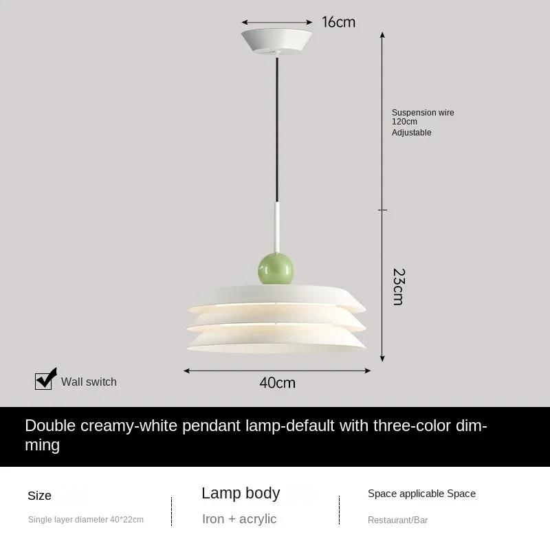 W2557 Creative design of French cream restaurant chandelier, simple retro lighting fixtures