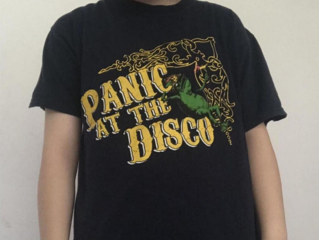 26 Panic at the disco frog Dark blueBlack Unisex All size Gift Father Shirt Unisex T-Shirt