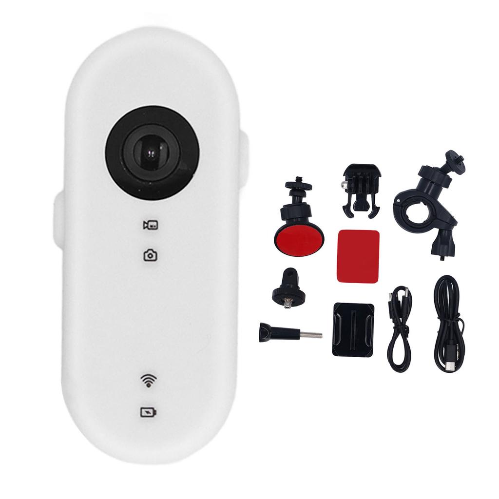 1080p HD Sports Camera Compact Cycling Camera Recorder with 90 Degree Wide Angle 2.4G Wireless