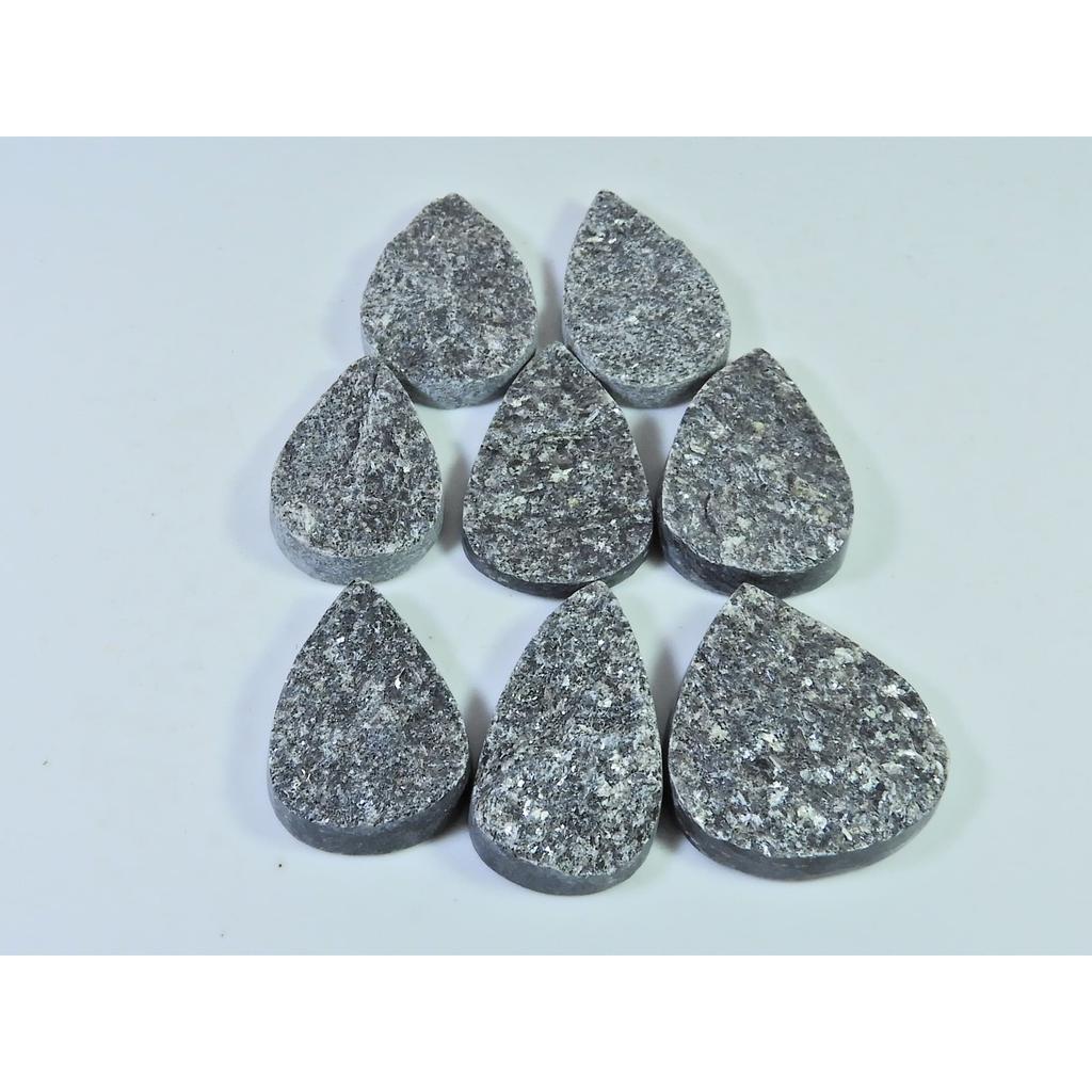 258Cts. Natural Aventurine Quartz Pear Cabochon Loose Gemstone 08 Pcs Lot A-832