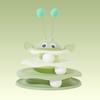 Cat Toys Bee Tumbler Play Plate Cat Artifact Self-hi Cat Toy Cat Stick