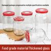 Heat-Resistant Glass Canning Jar