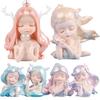 Mermaid Sculpture Anti-rust Delicate 6 Styles Fashionable Multi-purpose Figurine for Students