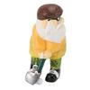Garden Gnome Ornament Cute Vintage Resin Gnome Statue for Outdoor Yard Decoration