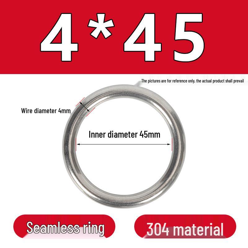 Stainless Steel Seamless O-Ring: Corrosion-Resistant Accessory for Handbags and Pet Gear