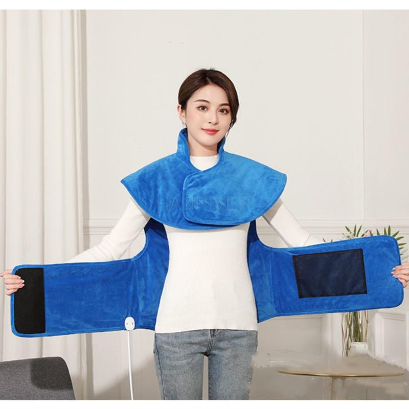 220v electric heating household hot compress neck massage shawl to protect the moxibustion tongluo physical therapy apparatus