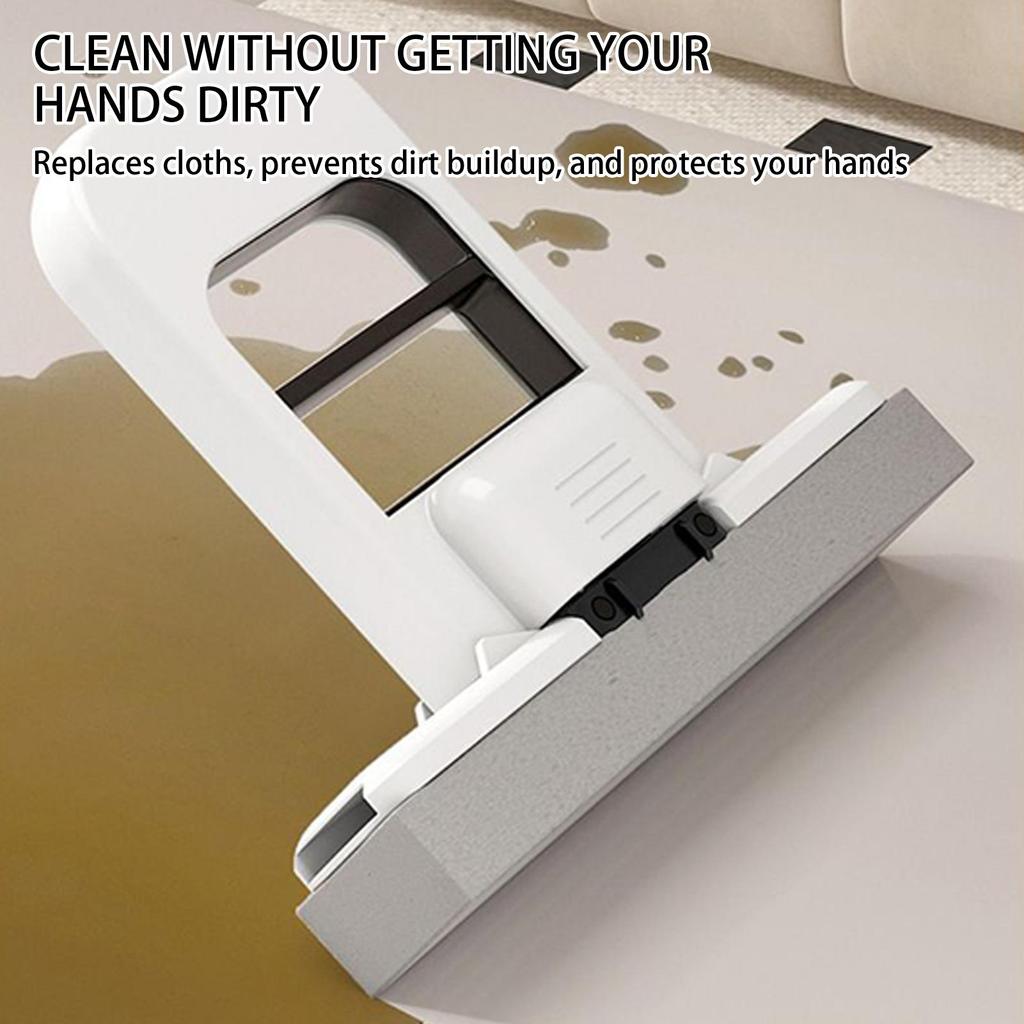 Mini Sponge Mop Hand-free Wash Mops Portable Super Absorbent Mop For Desktop Floor Bathroom Kitchen Glass Car Cleaning Tools