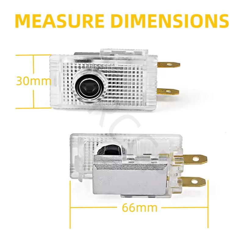 2Pcs Car Door Led Welcome Logo Decorative Light Laser Projector Ghost Shadow Night Lamp For Opel Insignia 2009-2016-2018-2017