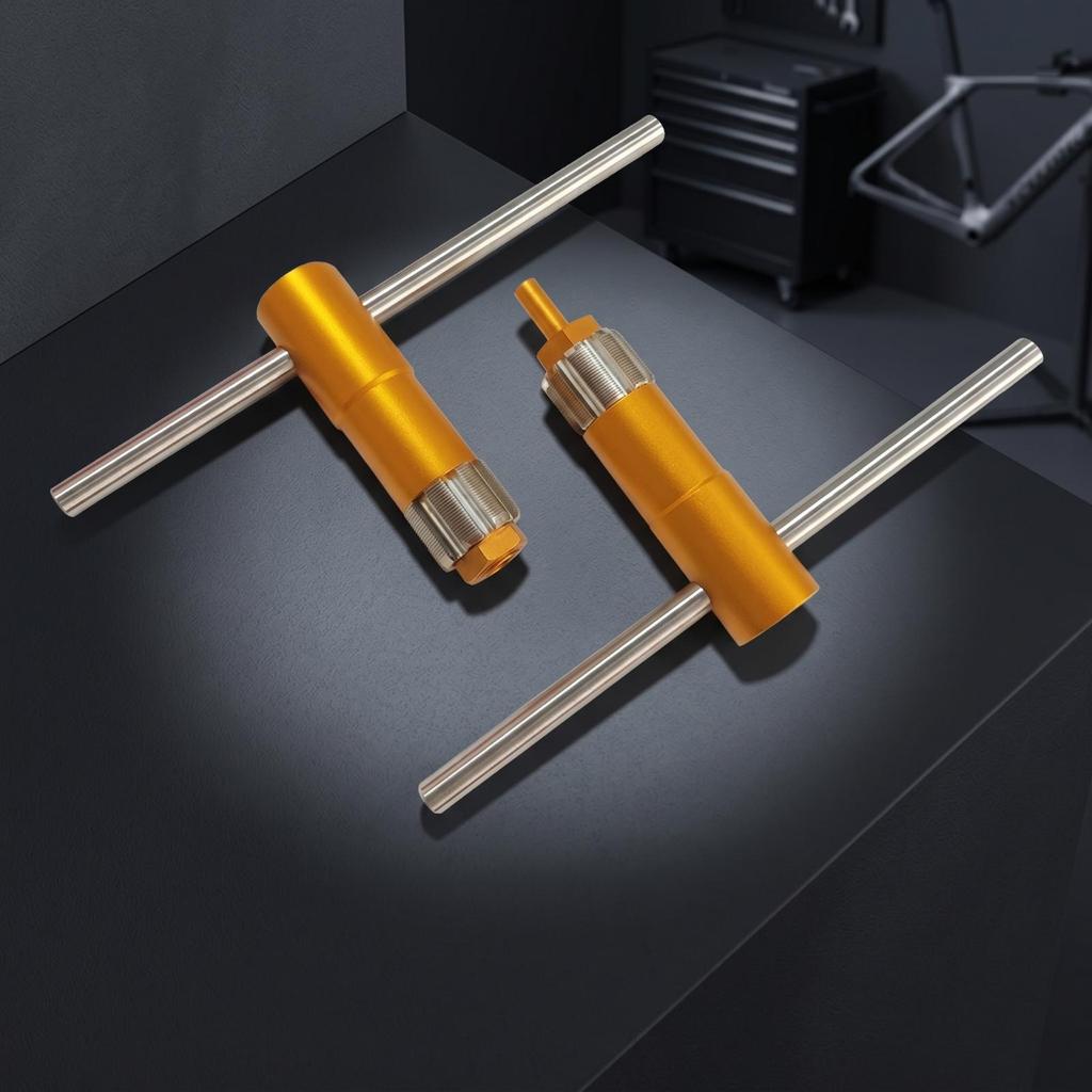 Bike Bottom Bracket Repair Tool Machined Thread Tapping Metal Chaser for