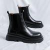 Spring Autumn New Boots for Men Simple Comfortable Versatile Thick Sole High Height Wear Resistant Anti Slip Men's Boots