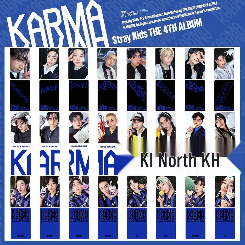 STRAY KIDS 'KARMA' Official Merchandise SKZOO Special Photocard