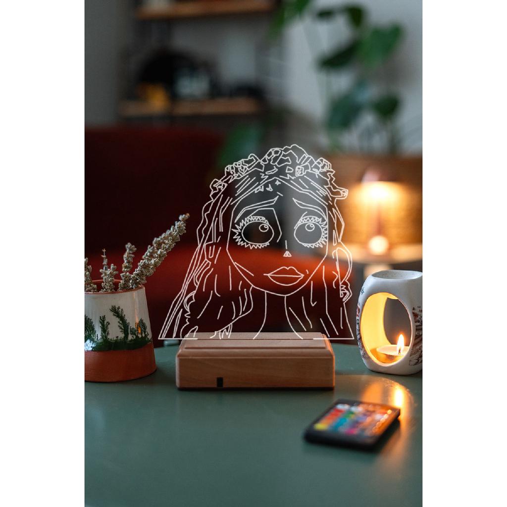 Dead Bride Corpse Bride Emilly Watson 16 Colors Night Light