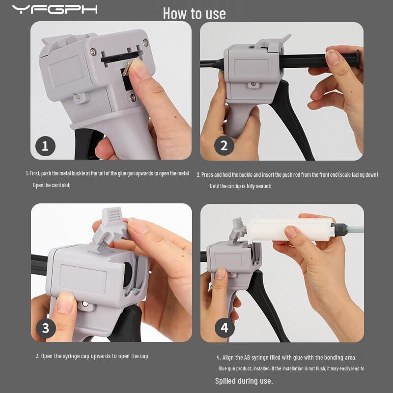 YFGPH 55ml Single Component Manual Glue Gun