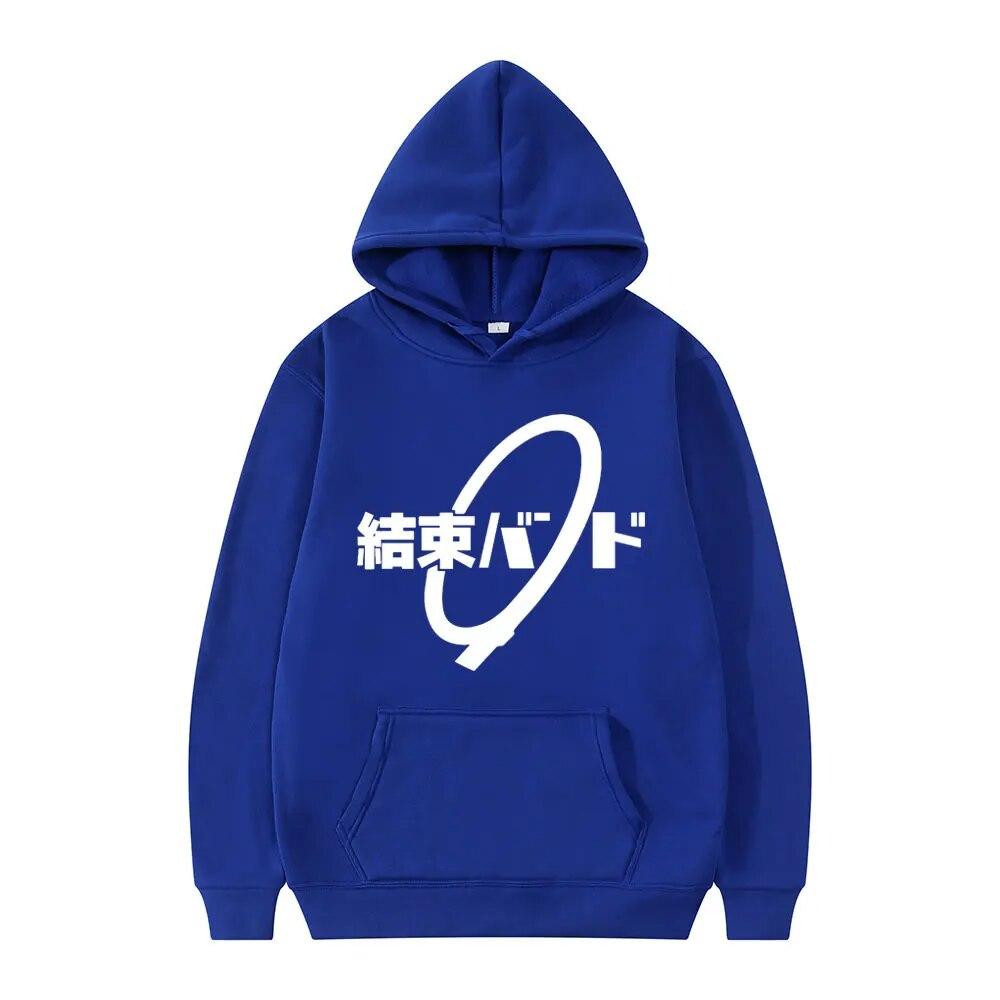 New Anime Bocchi The Rock Hoodies Graphic Print Unisex Women Hip Hop Hoodie Hooded Sweatshirts Pullovers Unisex Tracksuit Clothing