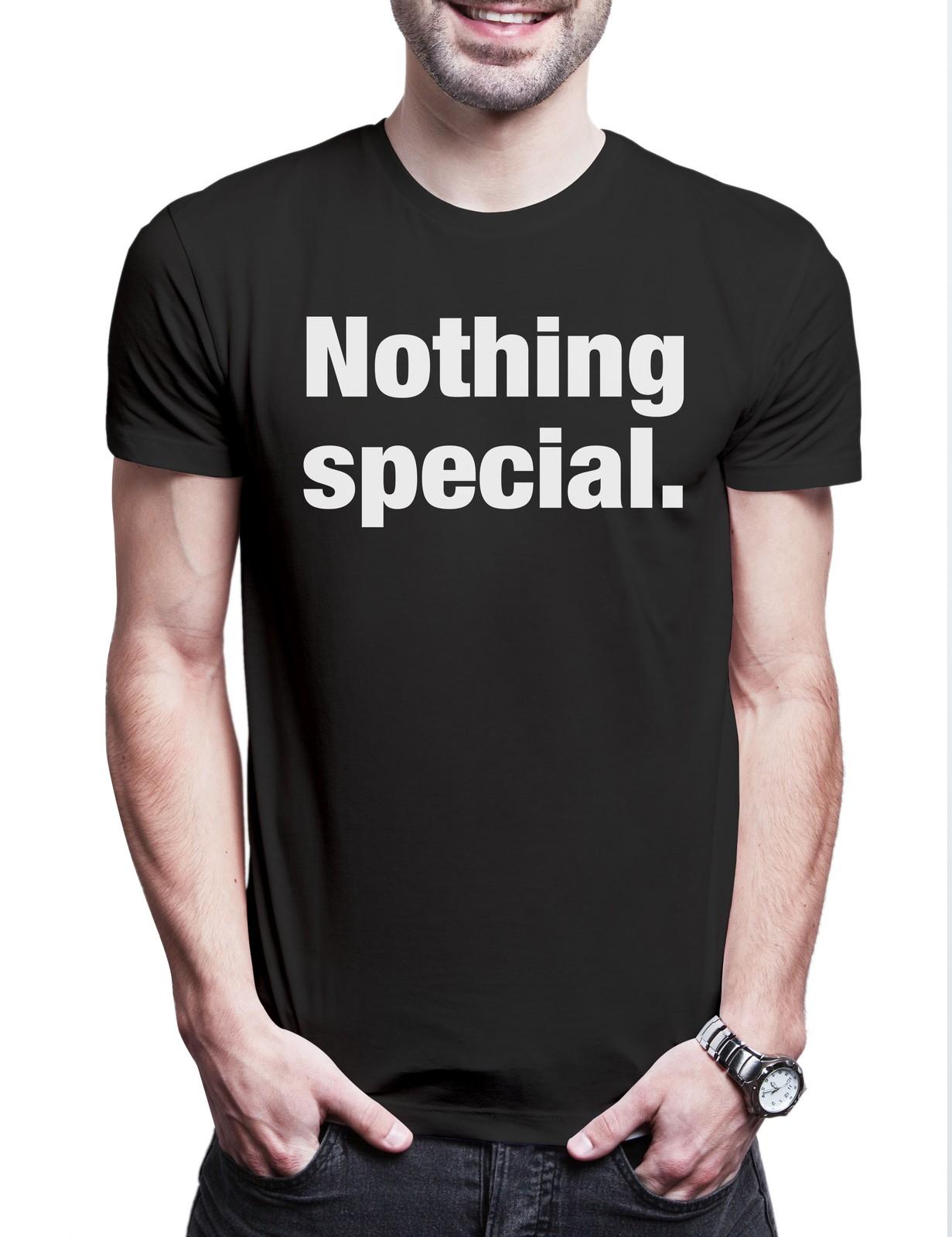 Nothing Special Herren T-Shirt Slogan Spruch Motto Fun Spaß Comedy Joke XL