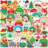 High-Quality 50/100Pcs High-Quality Christmas High-Quality Stickers Youngsters High-Quality Cartoon High-Quality Doodle High-Quality Holiday
