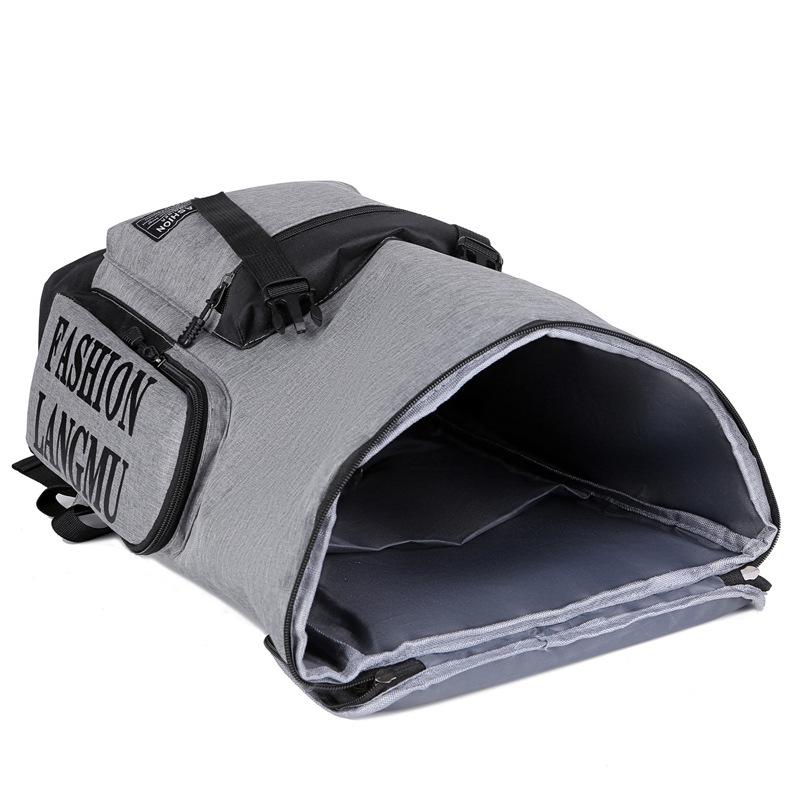 New Large-capacity Backpack, Simple Fashion Trend, Student Schoolbag Travel, Business Light Computer Backpack