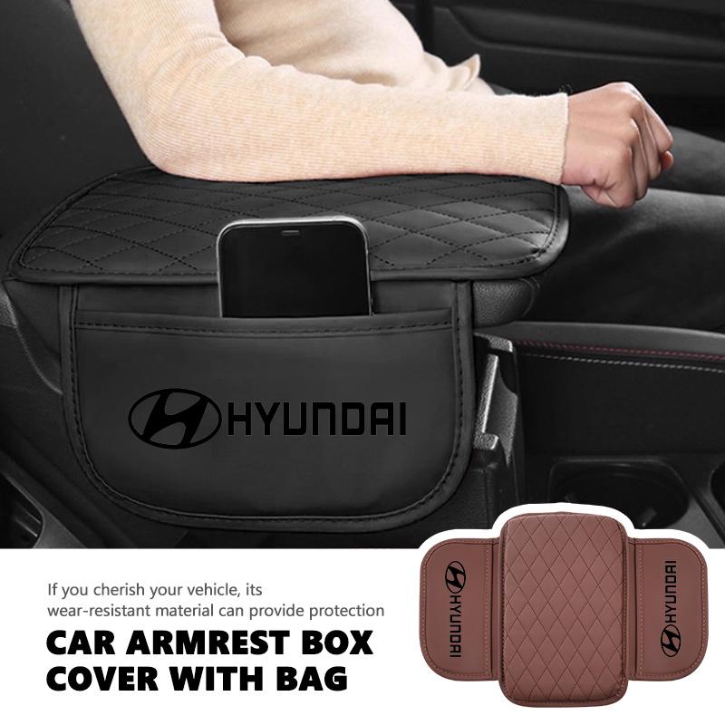 Car Arm Rest Pad Center Console Armrest Elbow Protector Cushion For Hyundai Genesis N-LINE I10 I20 I30 I40 IX20 IX35 Kona MM15