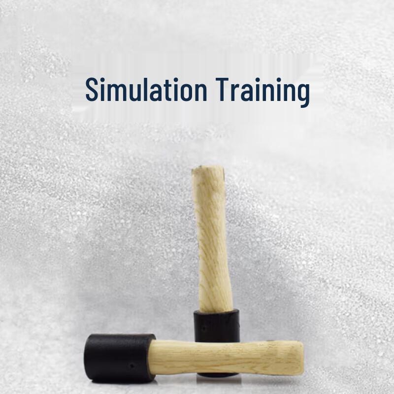 Jingnong Rubber Training Model D with Wooden Handle