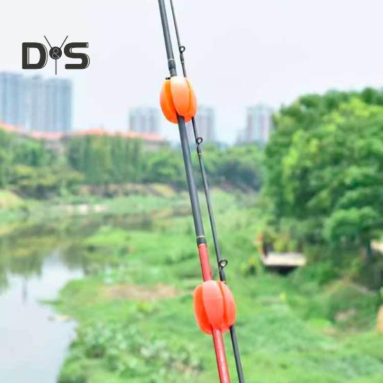2/3Pcs Fishing Rod Fixed Ball 4/5/8/9/10MM 5 Holes Scratch Free Reusable Fishing Pole Protector Clip Fixing Tools Fishing Accessories