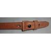 German Mauser K98 WWII Rifle Leather Sling w/Sight Hood Natural Color PP-TFEH-OJ96