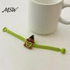 Adjustable Wristbands for Children 8 Pcs Halloween Bracelets, Soft PVC Wrist Straps Kids Adults, Black Cat Cartoon Pumpkin Witch Trick or Treat