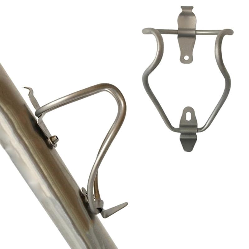 Lightweight Bicycles Bottle Cage Titanium Alloy Bike Bottle Holder for Road and Mountain Bikes Easy Installation