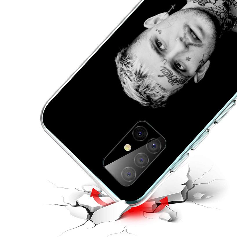 Lil Peep Singer Phone Case For Samsung Galaxy A52 A32 A22 A12 A51 A31 A50S A30S A20S A10S Note 20 Ultra 10 Plus S10 A72 A71 Gala
