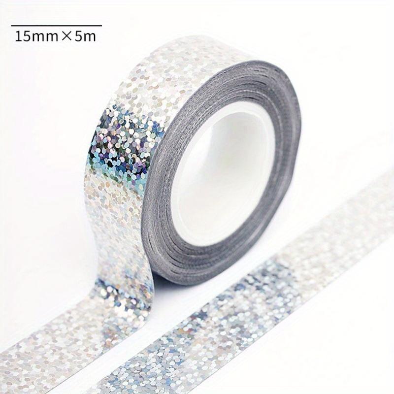 BOPP Tape Golden Red Black Silver Dot Carpet Tape Aluminized Film Tape Stationery Office Stickers