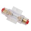 Porte-fusible AGU simple en ligne pour audio de voiture 60A résistant aux hautes températures pour fil 4AWG 8AWG