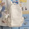 Schoolbag1011 Spring New School Bag Korean Style INS Sweet Girly Bow Double Backpack for Middle and High School Students
