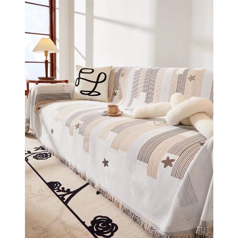 Полотенце для дивана из синели на все сезоны — фото 8