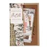 Chinese Trend Ancient Style Multi-material Journal Material Paper Sticker Set, 25pcs Large Capacity, Classical Art Collage Decor