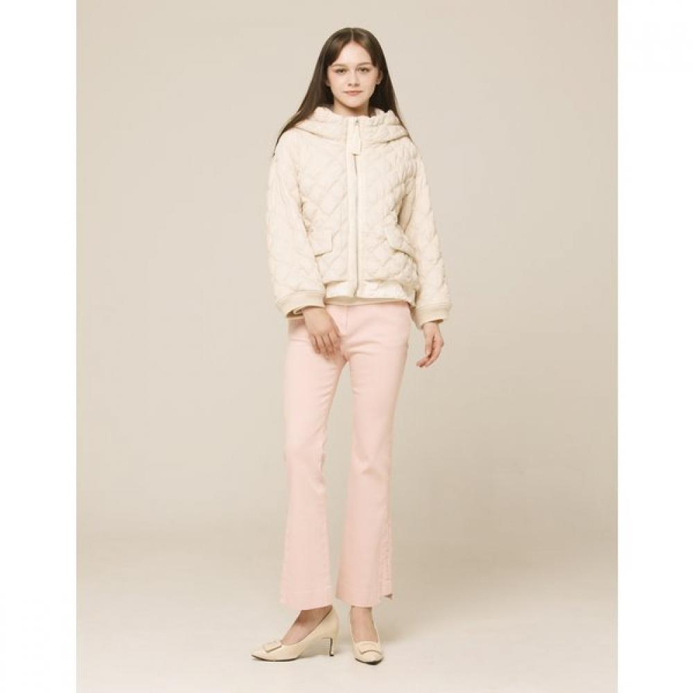 Son Jung Wan Lettering Embroidered Shell Jacket Zjk6161041