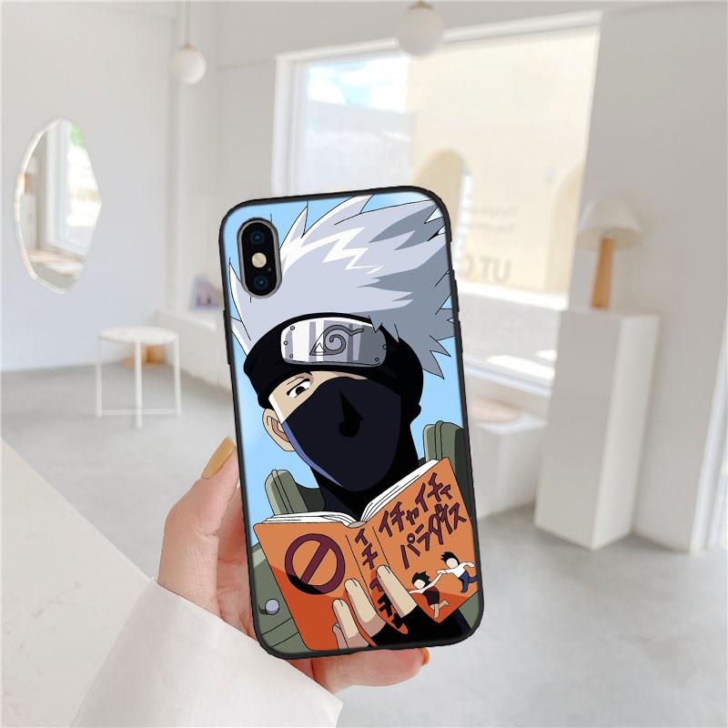 LO68 Naruto Kakashi Soft Shell Phone Case for Samsung Galaxy Note 10 20 S23 S24 S25 Ultra FE Plus Edge Lite A02S A35 A07 A17