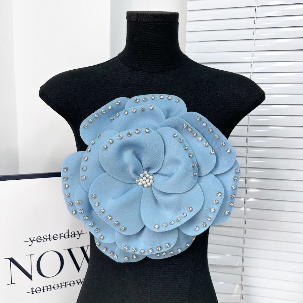 Chest Flower Large Flower Applique 3D Clothing Applique Clothing Decoration Patches  Sewing