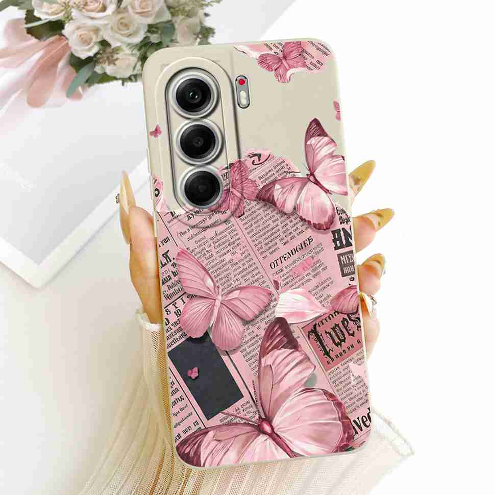 Casing For Tecno Camon 40 Pro 5G CM7 Fashion Flower Soft Silicone Cover For Tecno Camon40 Pro 40Pro Phone Cases Capa