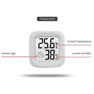 Termometru digital LCD Higrometru pentru cameră interioară Contor electronic de temperatură umiditate Indicator senzor Stație meteo pentru casă