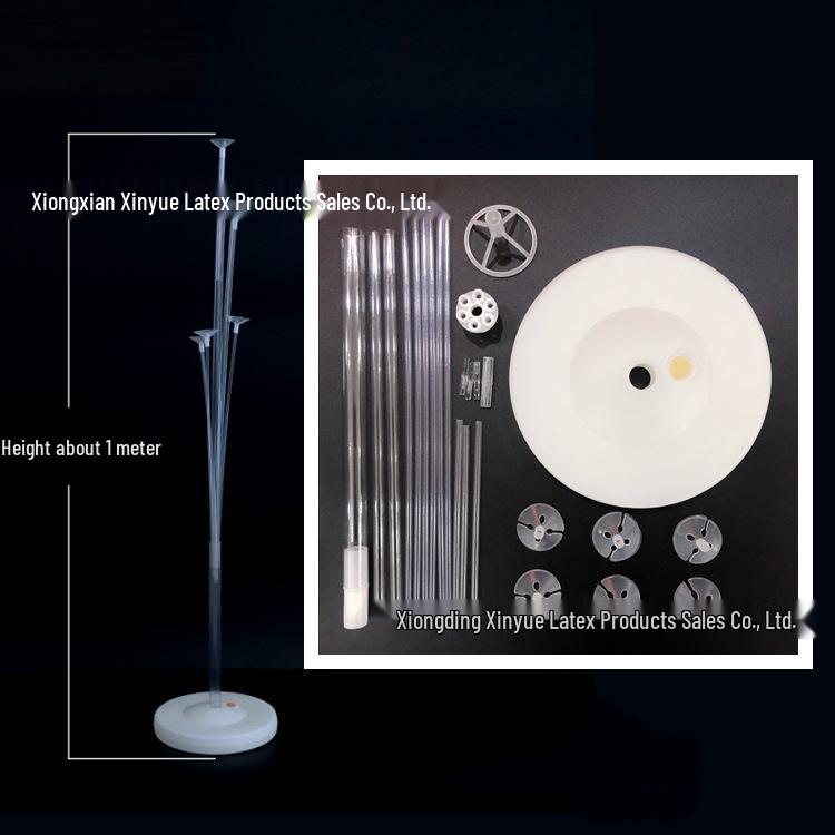 Transparent Balloon Display Stand for Events and Weddings