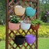 Garden Supplies Hanging Basket Wall Mounted Planter Bucket Fashion Hydroponic Planter